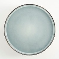 Racco Cake stand - H11 x Ø28 cm - Stoneware - Light gray