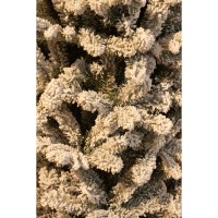 Harma Smalle Kunstkerstboom - H230 x Ø69 cm - Groen Frosted