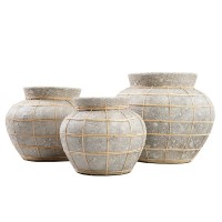 The Belly Vase - Concrete Natural - M