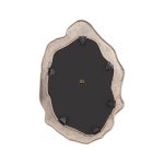 Morina Champagne Alu Mirror Organic Oval Shape