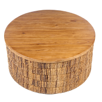 Abaca ronde natuurlijke Magani salontafel - naturel
