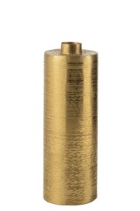J -Line Vase Round - Metal - Gold - Large - 60 cm high