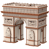 Mr. Playwood Triumphal Arch, 3D Wooden Puzzle, DIY Crafts, 10408, 16x10x17.8cm