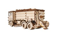 Eco Wood Art 3D Mechanical Wooden Puzzle Snow Truck, 402, 40x14.1x14.8cm