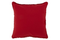 J-Line cushion Tree - textile - red/gold