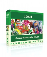 New York Puzzle Company Colors Across the World - 1000 pieces