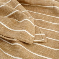 Alivo Tablecloth - L250 x W140 cm - Organic Cotton - Brown, White