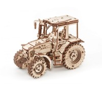 Eco Wood Art 3D Mechanical Puzzle, Belarus-82 Tractor, 1157, 21.8x11.8x15.5cm