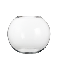 Babet Bol Vaas - H28 x Ø34 cm - Transparant