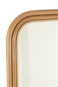 J-Line spiegel Ladder - rotan - naturel - 180 x 80 cm