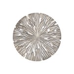 Bonte Cream MDF Wall Panel Wavy Carved Round S