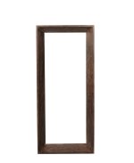 Kyro Brown Acacia Wood Rectangle Mirror Small