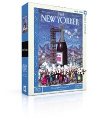 New York Puzzle Company Champagne Countdown - 1000 pieces