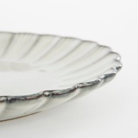 Corfu Breakfast plate - H3 x Ø21 cm - Ceramic - Gray