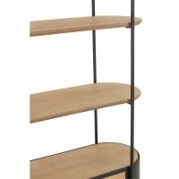 J-Line Rek Uvy Ijzer Naturel/Zwart