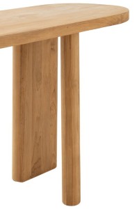 J-Line table - Teak wood - natural