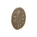 Sandee Gold Casted Alu Wall Panel Sun Burst S