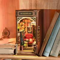 DIY Book Nook & Wonderland Bookend, Robotime, TGB07, 20x11.5x22cm