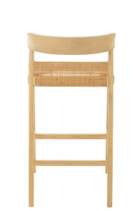 J-Line bar chair Emma - wood - natural