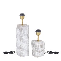 Rester Natural Marble Table Lampbase Rough Stone L