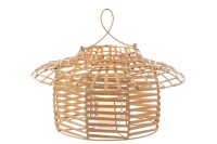 J-Line lantern Hanging Low - rattan - natural