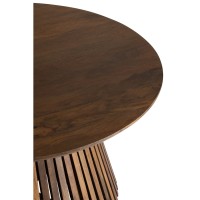J-Line Tafel Vincent Mangohout Bruin Medium