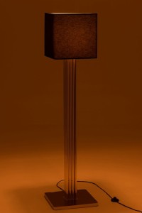 J-Line lamp Moderna - metal/textile - gold