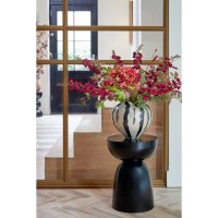 Elliot Bijzettafel - H45 x Ø32 cm - IJzer - Zwart