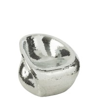 J-Line stoel Spiegel - hars - zilver