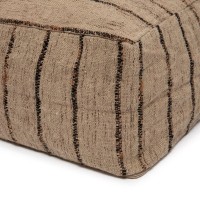 The Oh My Gee Pouffe - Beige Black