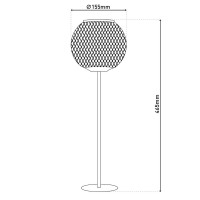 LED solar light "Geli", outdoor decoration made of metal and plastic in black , with firmly built -in LED