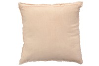 J-Line cushion Stonewashed - linen - light pink