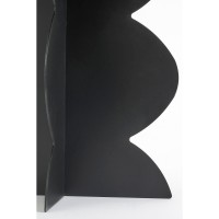 Rafi Bijzettafel - H40 x Ø45 cm - IJzer - Zwart