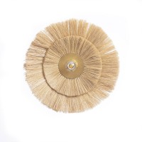 The Double Trouble Wall Lamp - Natural Gold - M