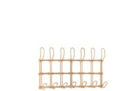 J-Line coat rack - jute - natural