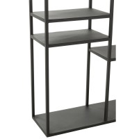 J-Line Rek Ongelijke Legplank Metaal Zwart