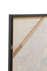 J-Line wall decoration Graffiti Woman Lipstick - canvas/paint - mix