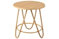 J-Line side table Balia - rattan - natural - large