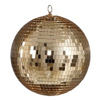 Kerst Discobal - Ø25 cm - Champagne