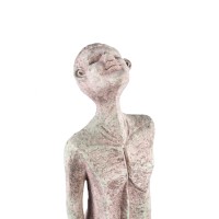 Keiton Grey Human Shaped Statue High