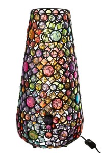J-Line Table Lamp Long Iron/Plastic Mix Large