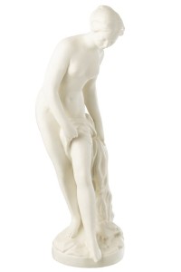 J-Line Statue Woman Greece Resin White