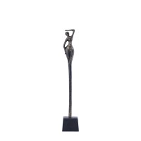 Ciwan Antique Brass Alu Casted Women Statue B