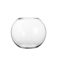 Babet Bol Vaas - H28 x Ø34 cm - Transparant