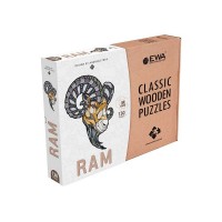 Eco Wood Art Wooden Jigsaw Puzzle Ram, 2529, 38.7x28.2x0.5cm Cardboard Box