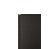 J-Line Kader Rechthoek Zebra Leder Zwart/Wit