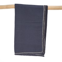 Het Toscane Tafelkleed - Zwart Naturel - 150x250