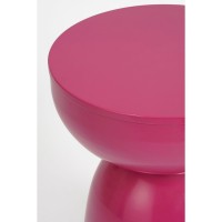 Elliot Bijzettafel - H45 x Ø32 cm - IJzer - Fuchsia
