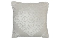 J-Line cushion Vende - polyester - white