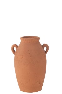 J -Line Vase Moke Amphoric Jug - Ceramic - Copper - Ø 47 cm
